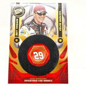 2004 Press Pass Rare Insert Nascar Racing Trading Card Kevin Harvick Race Tire